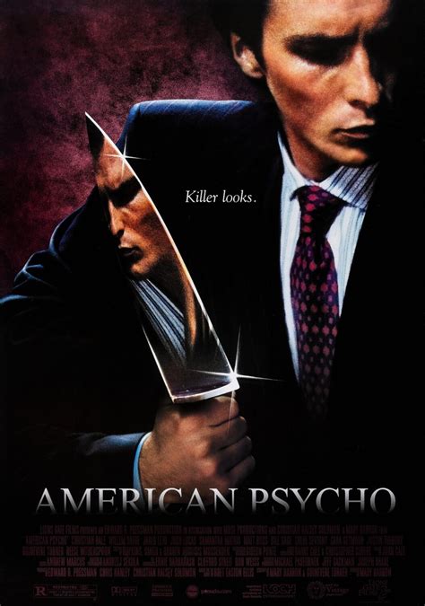 American Psycho Movie Poster Classic 00s Vintage Poster