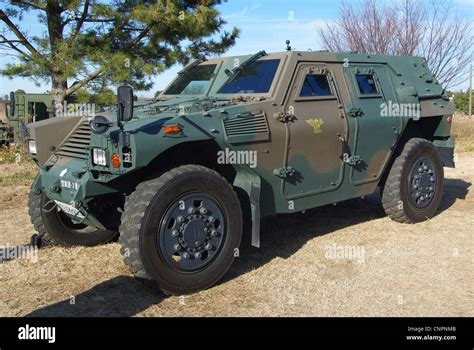 Jgsdf Light Armored Vehicle Stock Photo Alamy