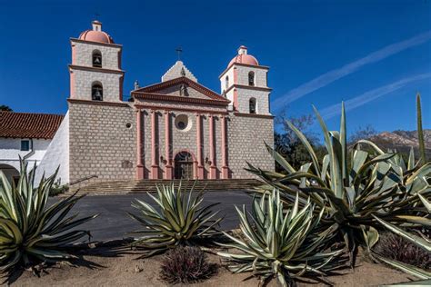 California Mission Santa Barbara Editorial Photography Image Of