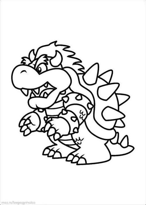 31 Super Mario Coloring Pages Printable Pictures