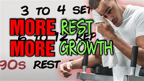 How Long Should You Rest Between Sets Youtube