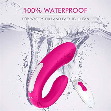 Rechargeable Clitoral And G Spot Vibrator Waterproof Couples Vibrator With 9 Powerful Vibrations