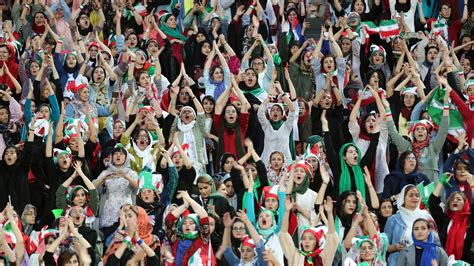 Iranian Women Allowed To Attend Soccer Game For First Time Since 1981