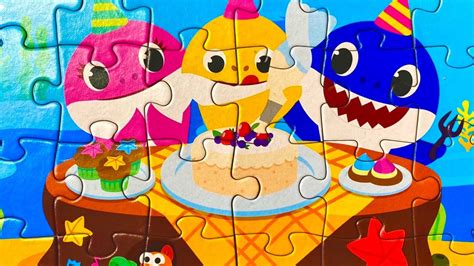 Baby Shark Puzzle For Kids Youtube