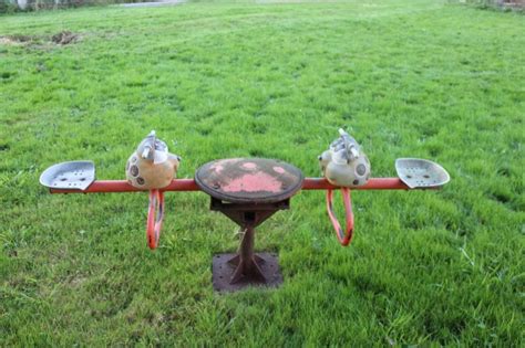 Vintage Playground Ladybug Teeter Totter Obnoxious Antiques