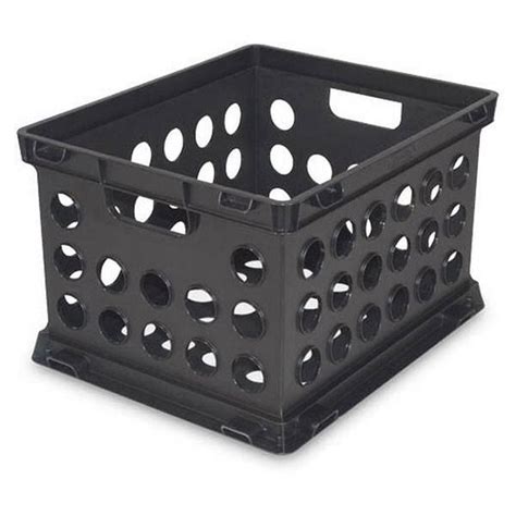 Sterilite Plastic Heavy Duty File Crate Stacking Storage Container 12