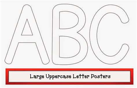 Printable Alphabet Letters Large Customize And Print