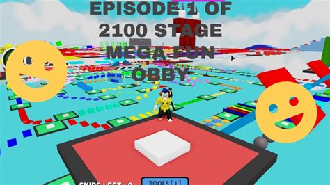 Mega Fun Obby 2100 Stages Roblox Ep1 Youtube