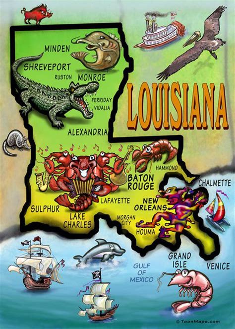 9 Maps Of Louisiana That Are Just Too Perfect And Hilarious