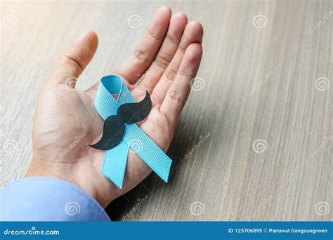 Blue Prostate Cancer Awareness Stock Image Image Of Illness Life