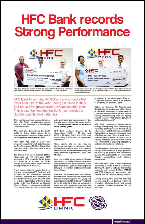 The truth is that republic bank has many offices in accra than any region in the country. HFC Bank Records Double Digit Profit - HFC Bank