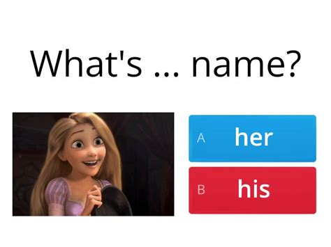 What S His Her Name His Her Name Is
