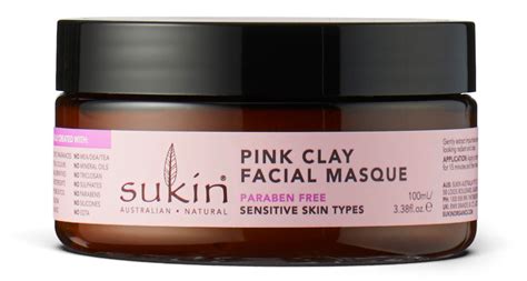 Sukin Sensitive Pink Clay Masque 100ml Sukin