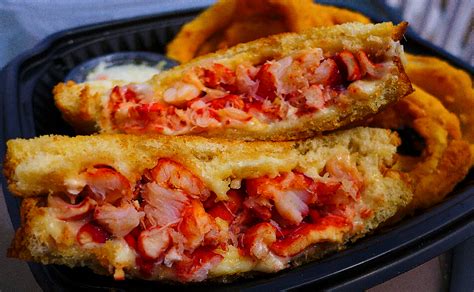 Lobster Grilled Cheese Sandwich To Die For The Cheap New England