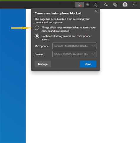 How To Allow Camera And Microphone Permissions In Microsoft Edge Circles