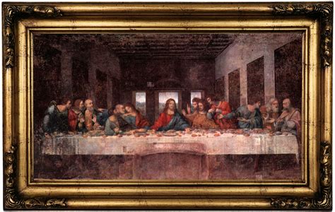 Astoria Grand The Last Supper By Leonardo Da Vinci Framed Oil