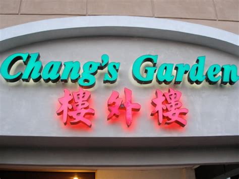 Both of their names were incorporated into the names. Chang's Garden: Turning the Corner for Fortunate Discovery ...