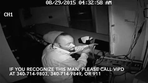 stt burglar caught on tape youtube