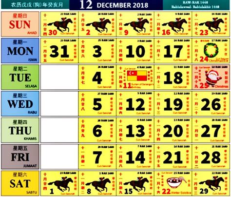 Kalendar Hijrah 2018 Malaysia Calendar 2009 Hijrah 1430 1431 Strait