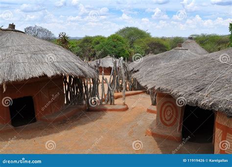 Traditional African Villagesouth Africa Royalty Free Stock Image