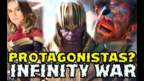 Captain Marvel Thor Y Thanos Protagonistas De Avengers Infinity War Pelicula Mas Larga De