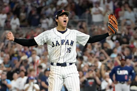 World Baseball Classic Shohei Ohtani Closes Out Team Usa As Japan Wins
