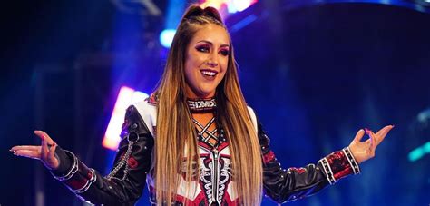 Britt Baker Ready To Put On A Great Match With Saraya At Aew Full Gear