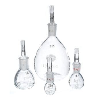 Gay Lussac Adjusted Specific Gravity Bottles