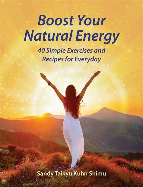 Boost Your Natural Energy Book By Sandy Taikyu Kuhn Shimu Official