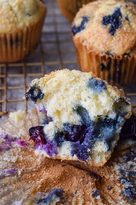 Blueberry Buttermilk Muffins The Jam Jar Kitchen