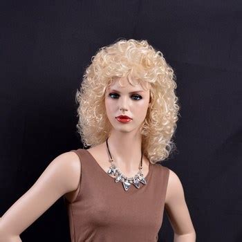 Hot Selling Blonde Long Kinky Curly Bob Wig For The Europe And The