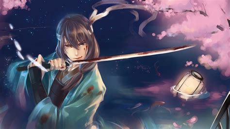 Female Anime Samurai Wallpaper Images