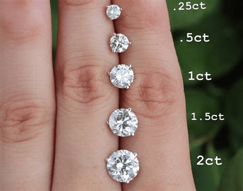 One Karat Diamond Ring 1 Karat Diamant Illusion Ring Mit 9 Brillanten