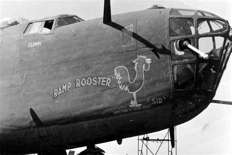 B 24 Liberator Ramp Rooster Nose Art 308th Bomb Group World War Photos