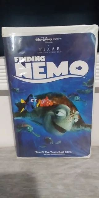 Finding Nemo Vhs Pixar Clamshell Vintage Vhs Video Tape Movie