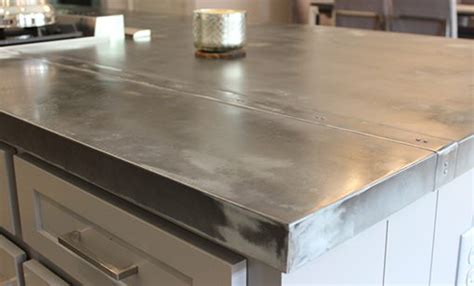 Galvanized Metal Kitchen Countertops Things In The Kitchen