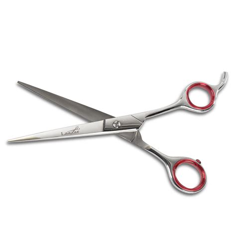Laazar 75 Curved Dog Grooming Scissors With Storage Case Sharp Pet