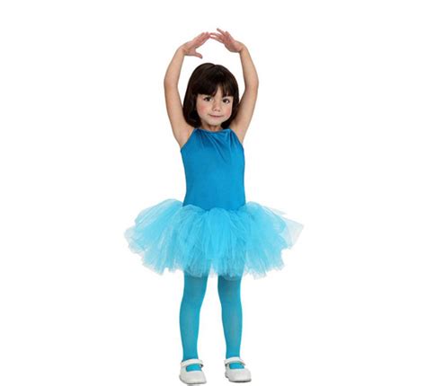 blaues ballerina kostüm für mädchen