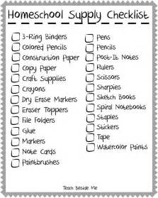 It is an engineering and technology institute. The Essential Homeschool Supply Checklist | Homeschool ...