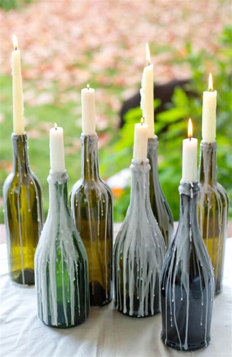 Best Ideas About Wine Bottle Candles On Pinterest Bottle Candles