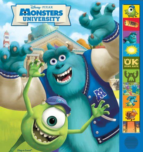 Disney Pixar Monsters University Play A Sound Book 9781450816076