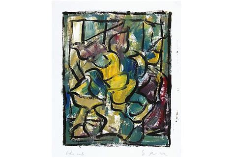 French Abstract By Jacques Dalary On Modern Art