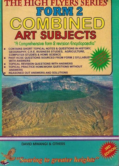 While other students who prepare for some entrance or competitive exams choose books which will help them prepare properly. High Flyer Series Combined Art Subjects Form 2 | Text Book ...