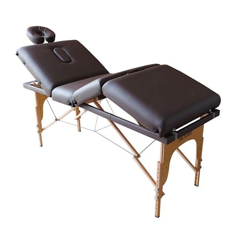Eazy Care Brown Luxury Massage Bed Th