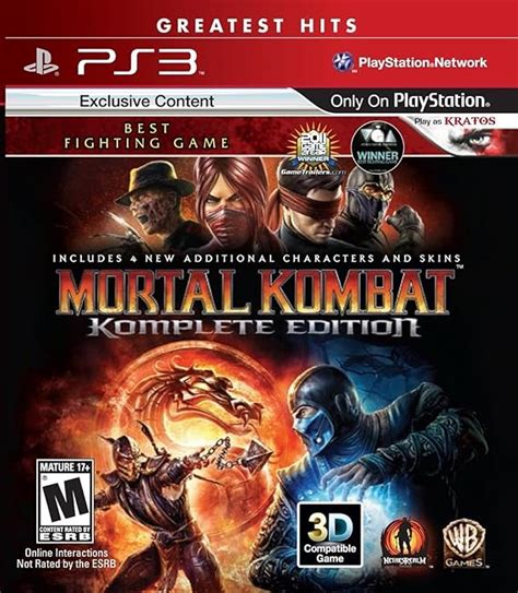 Mortal Kombat Komplete Edition Playstation 3 Sonyplaystation3