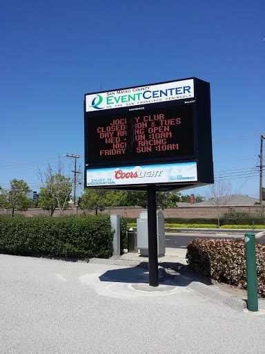 Marketing & community engagement lead. San Mateo Event Center Parking Lot Sign - San Mateo, CA ...