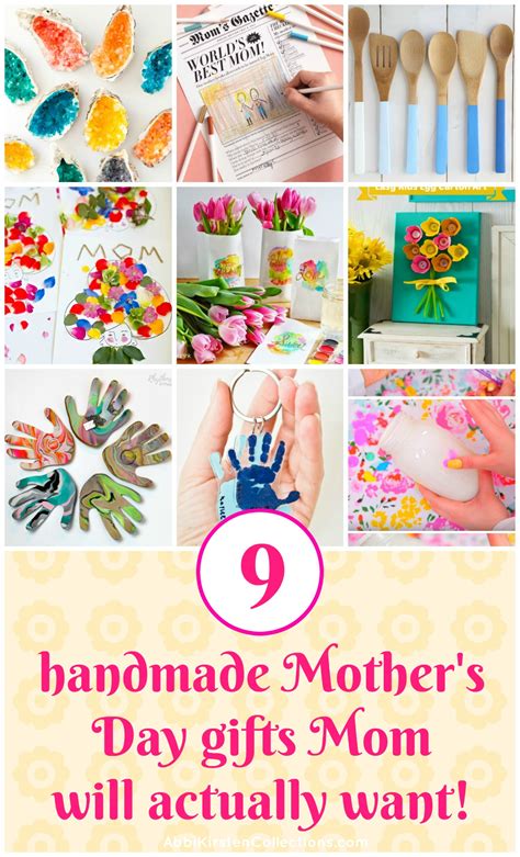How to make hand made gift. Handmade Mothers Day Gifts: 9 Gifts Kids Can Make