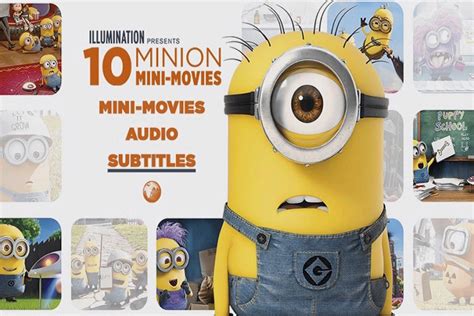 Descargar Minions 10 Mini Movies 2019 Dvd R4 Latino En Buena Calidad