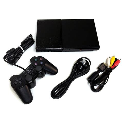Playstation 2 Console Unit Set Refurbishedfree 2 Wired Controller And 5