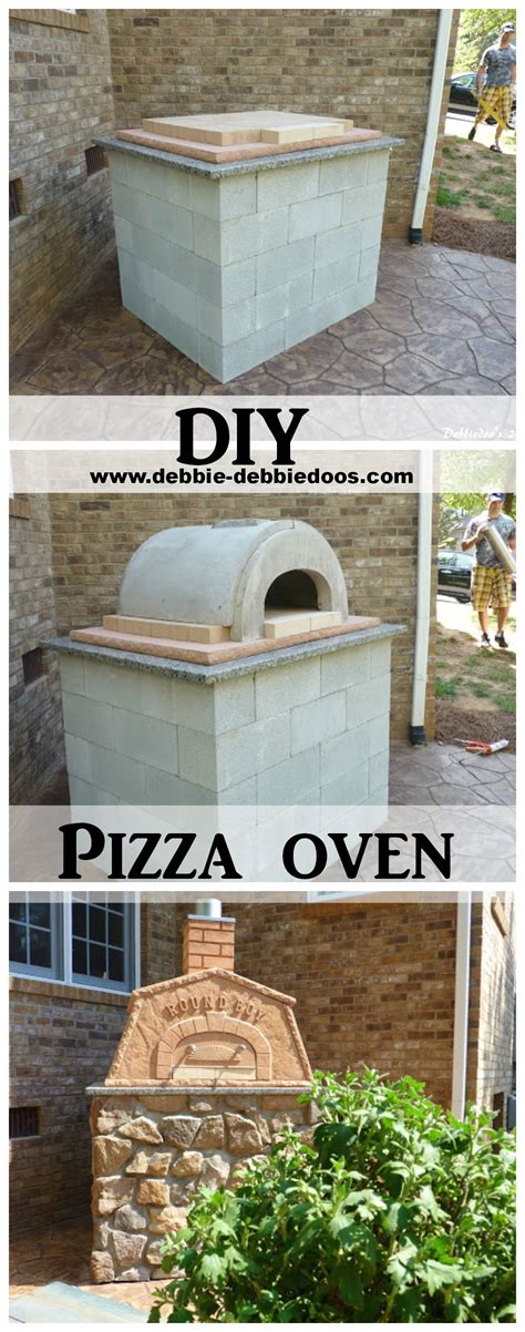 So for each of the layers of the oven, i cut the bricks in half, staggered the joints, and slowly moved toward the top of the oven. DIY Outdoor pizza oven! - Debbiedoo's | Pizza, Backyards ...